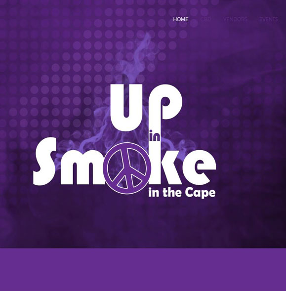 up in smoke, website by s2r studios, fort myers