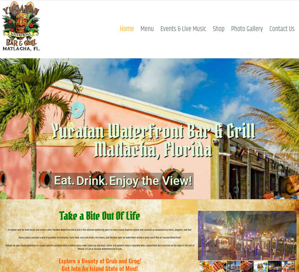 S2R-Studios-Website-Design-Yucatan-Waterfront-bar-and-Grill